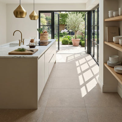 Limestone Taupe Floor Tile