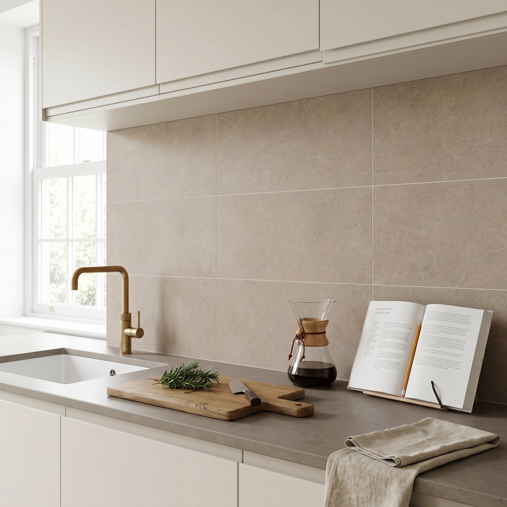 Limestone Taupe Tile