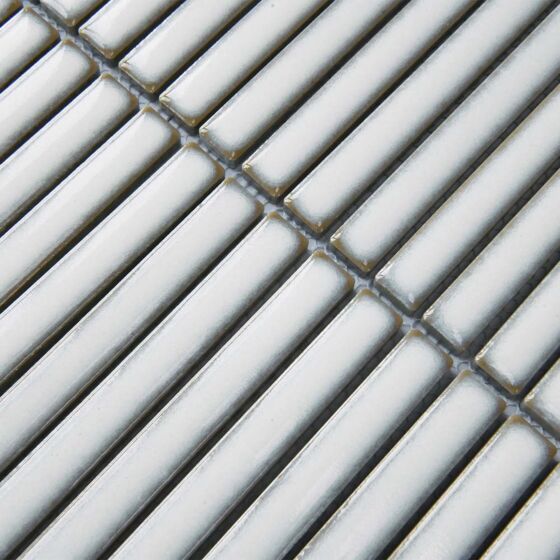 Kit Kat White Mosaic Tile