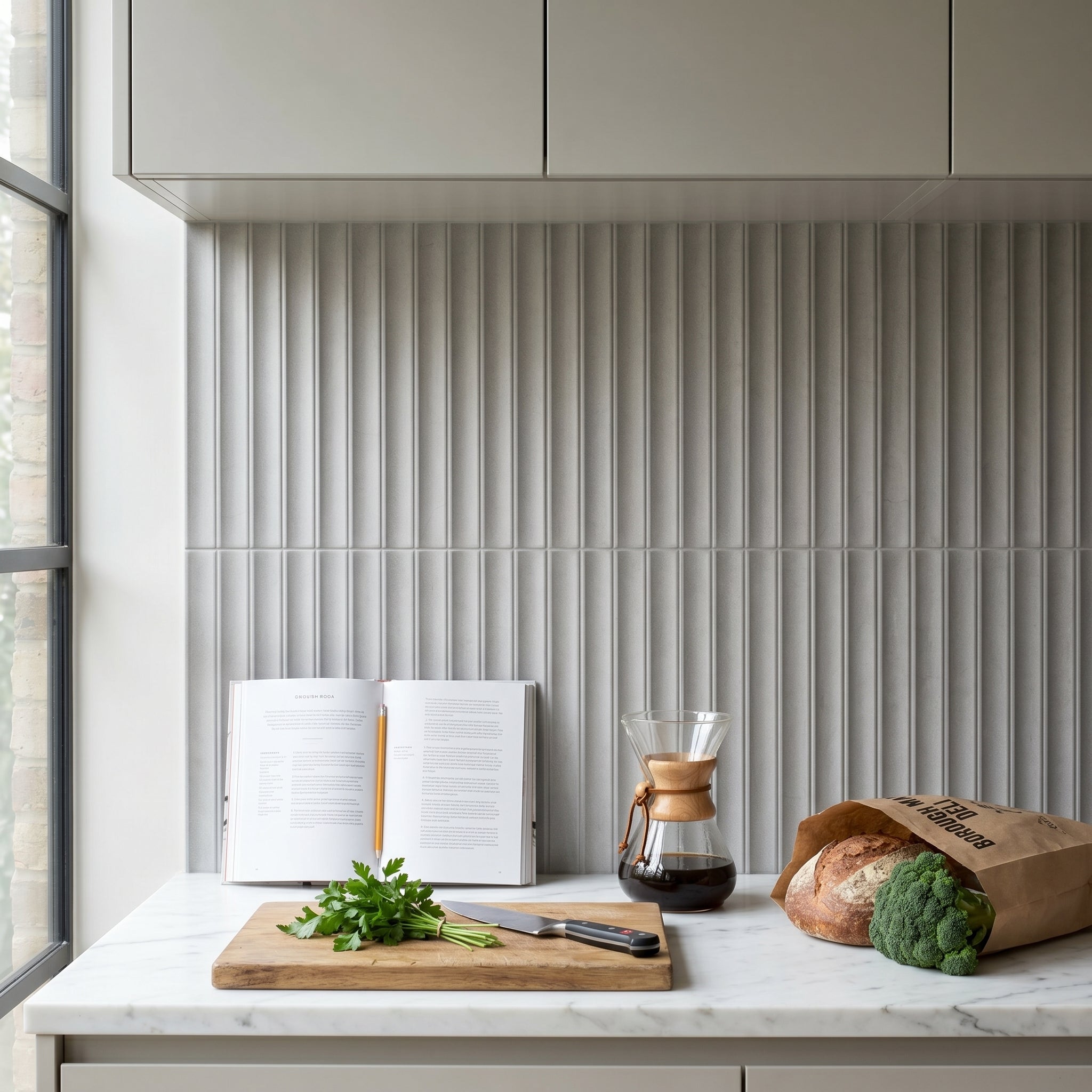 Locke Grey Decor Tile