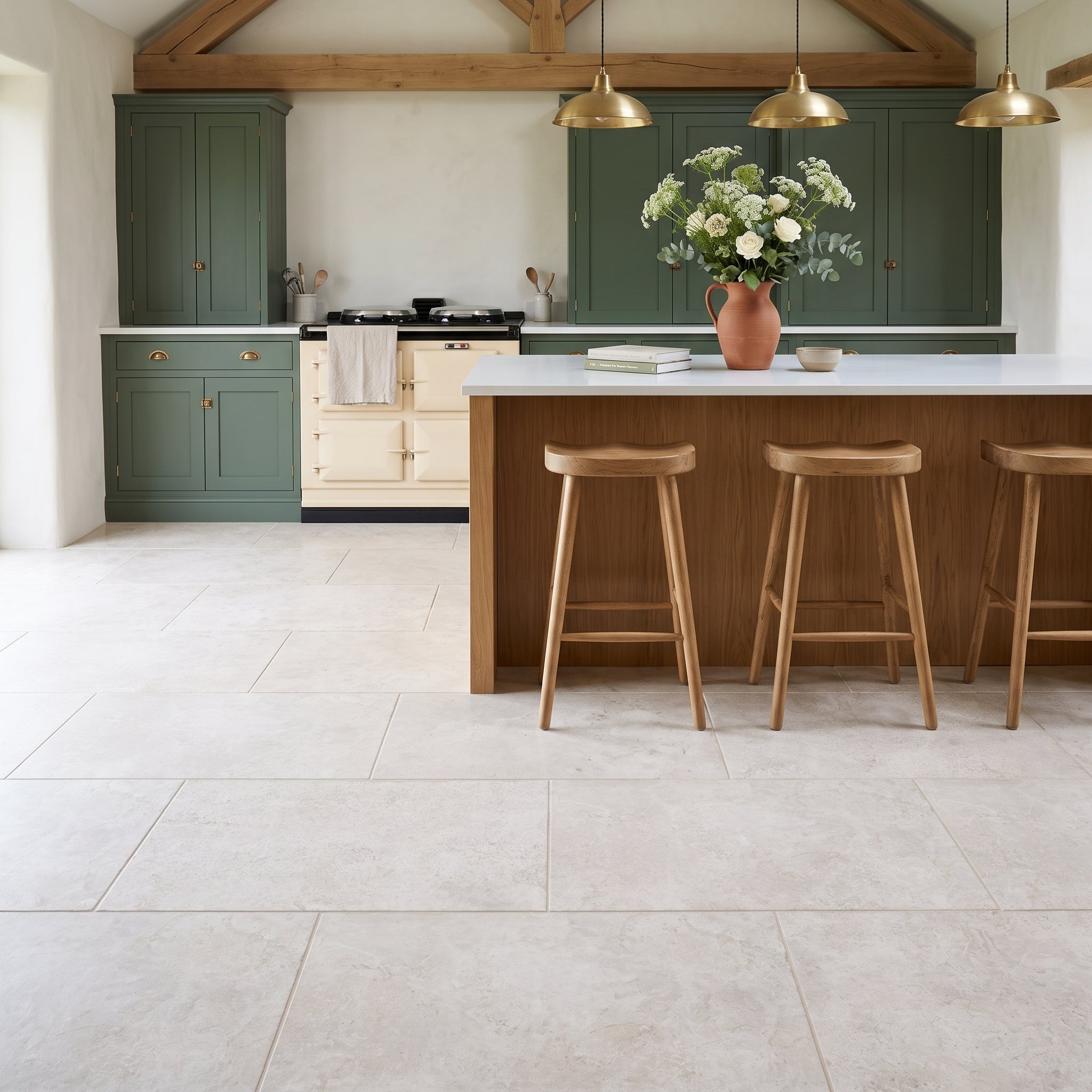 Loire Ivory Floor Tile
