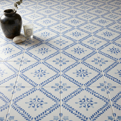 Mallorca Diamond Patterned Tile