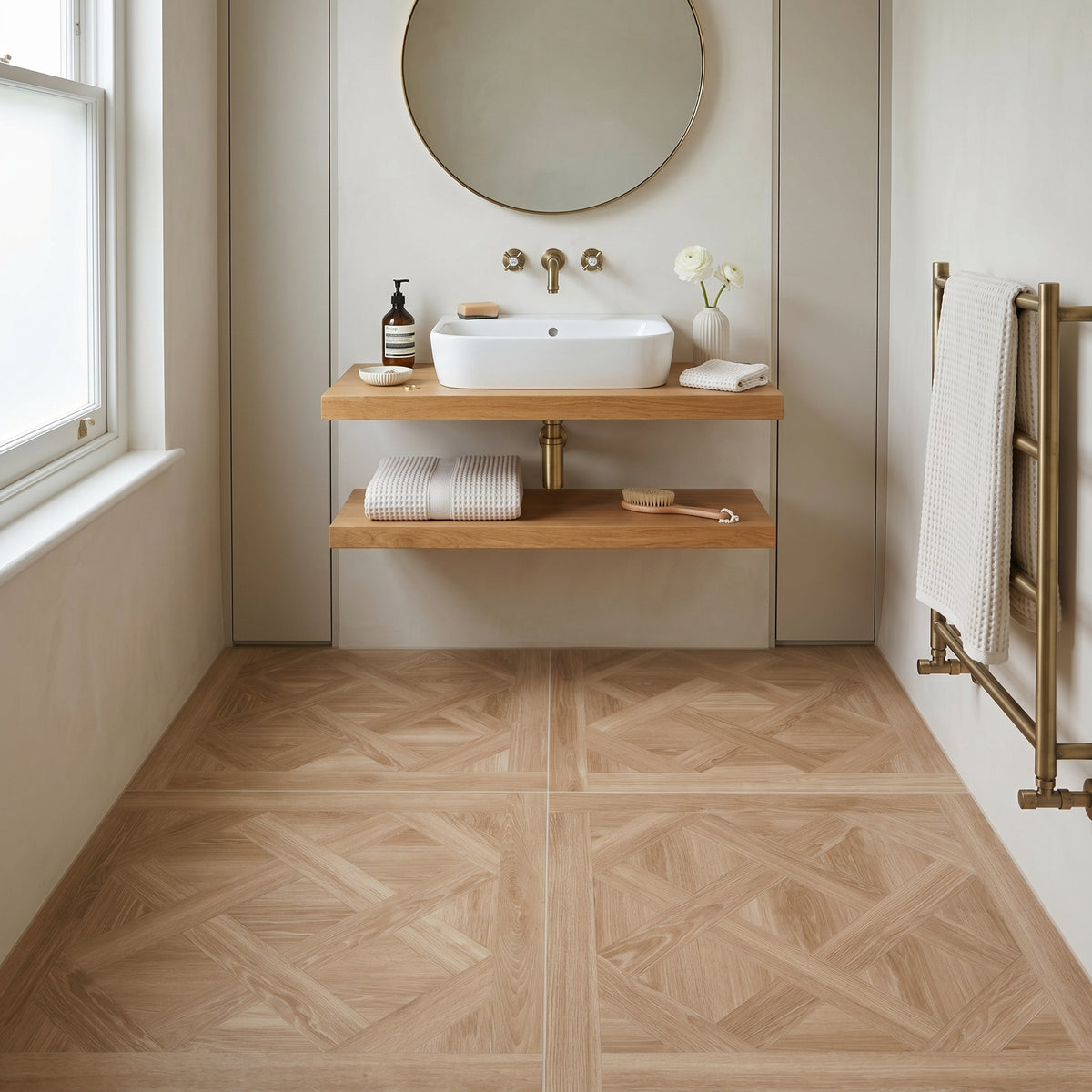 Mansion Parquet Wood Effect Tile