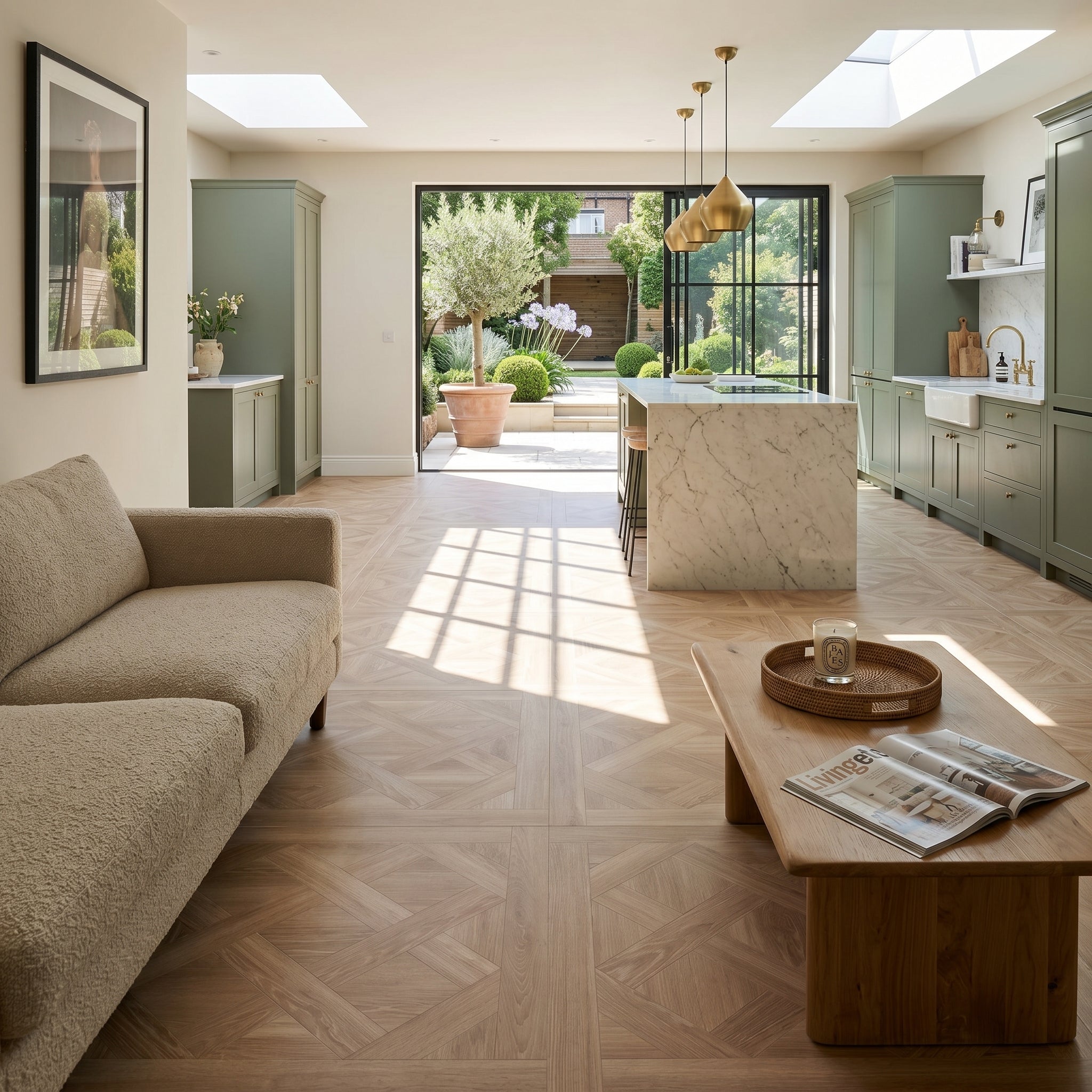 Mansion Parquet Wood Effect Tile