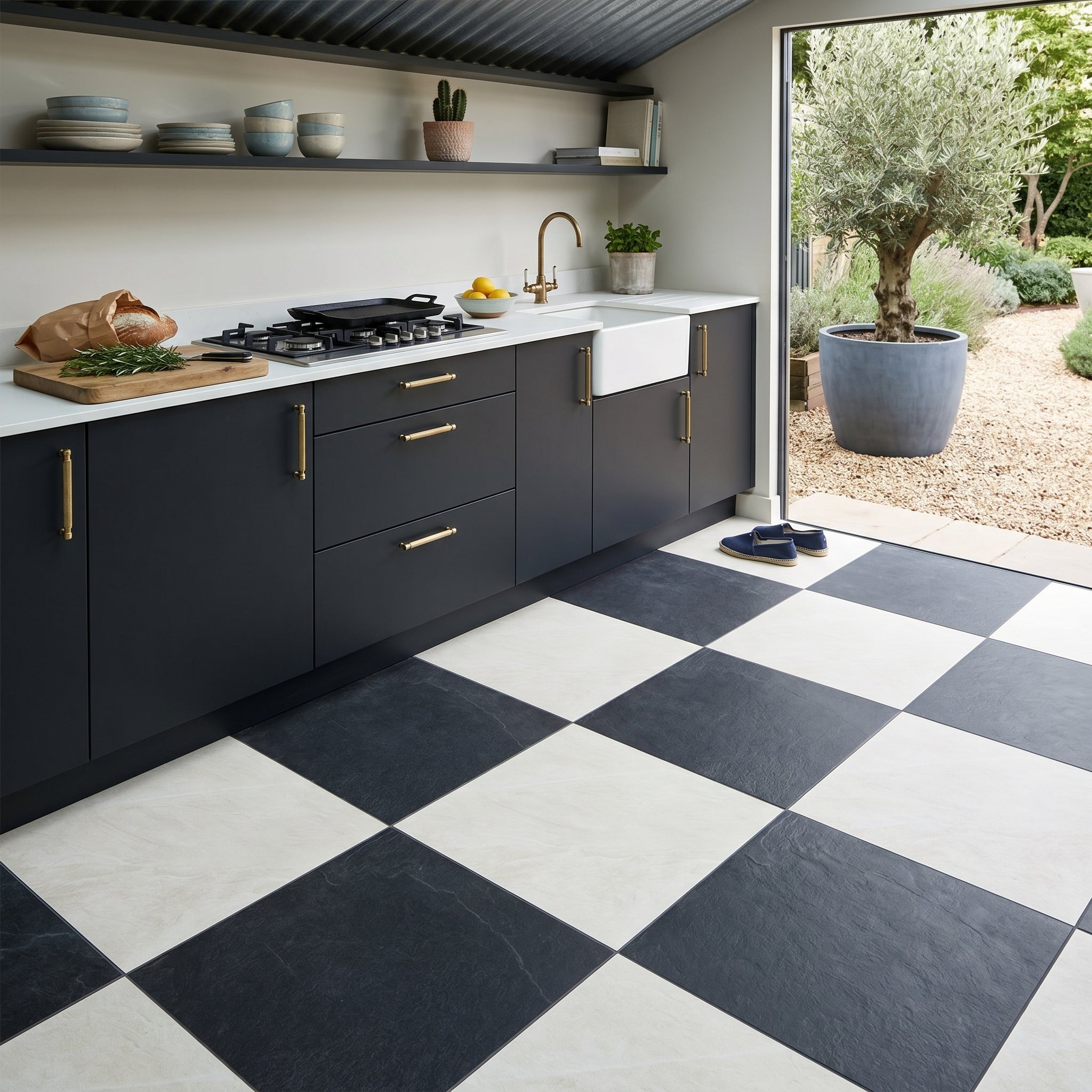 Midlake Chequerboard Tile