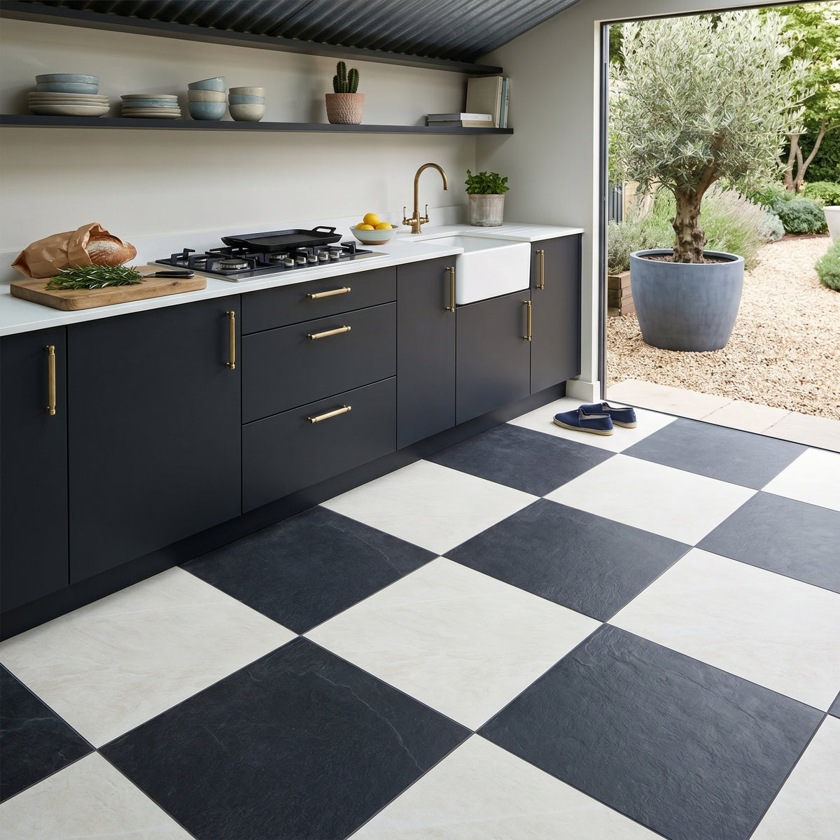 Midlake Chequerboard Tile