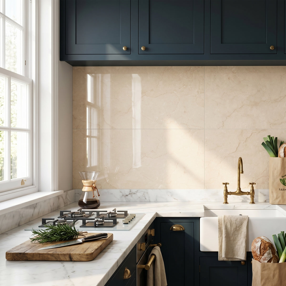 Mirelle Beige Polished Tile