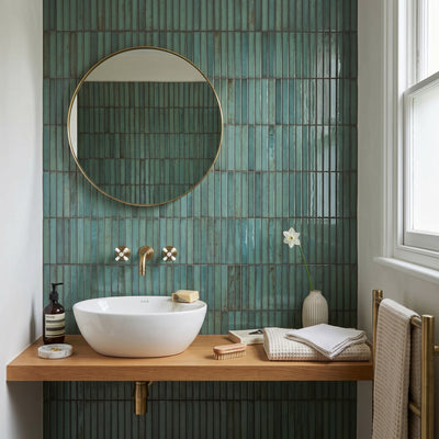 Moxie Emerald Kit Kat Tiles