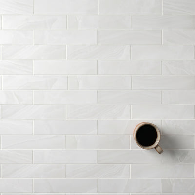 Onice Pearl Brick Tile
