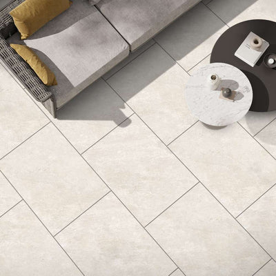 Quartz White 2CM Outdoor Tile