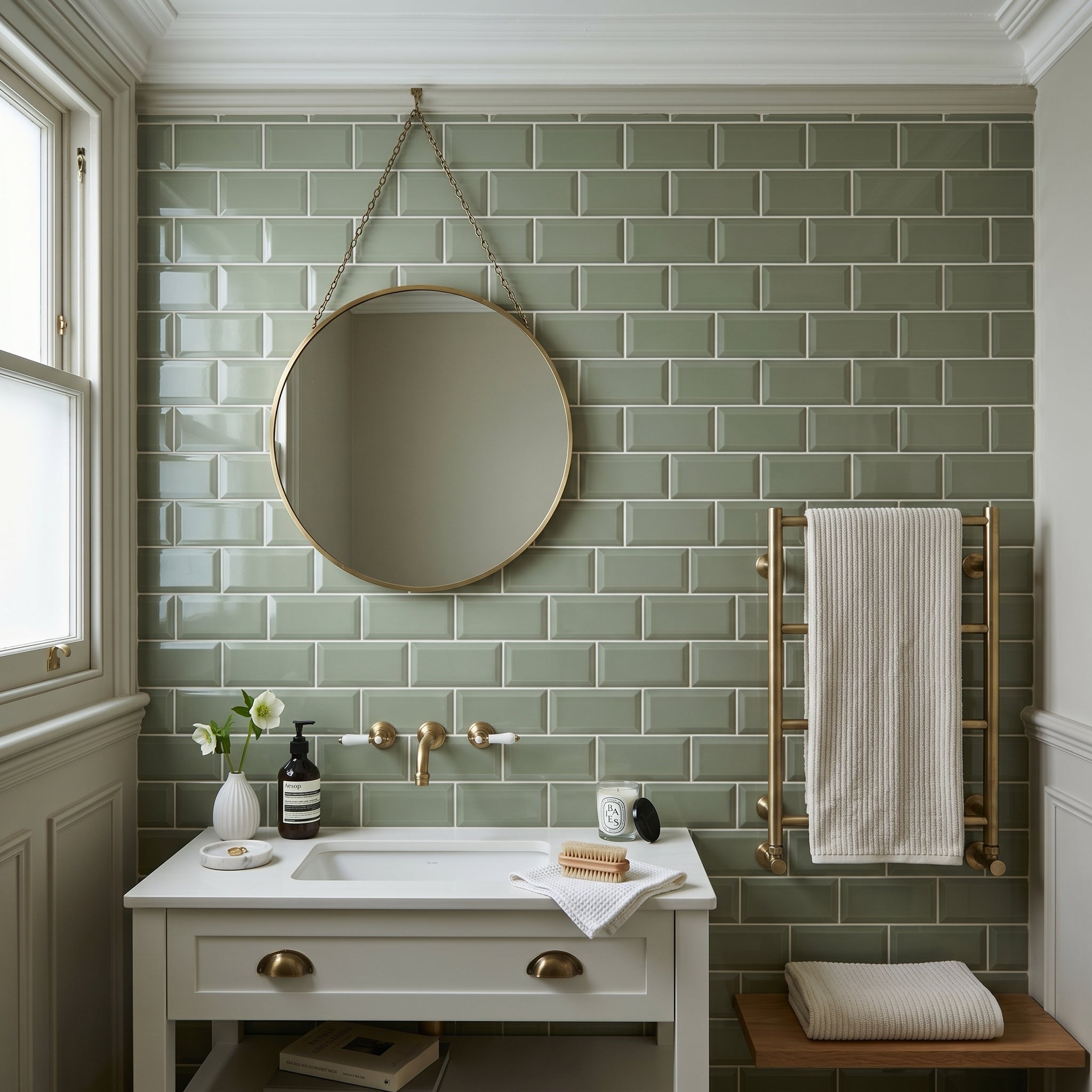 Metro Sage Wall Tile