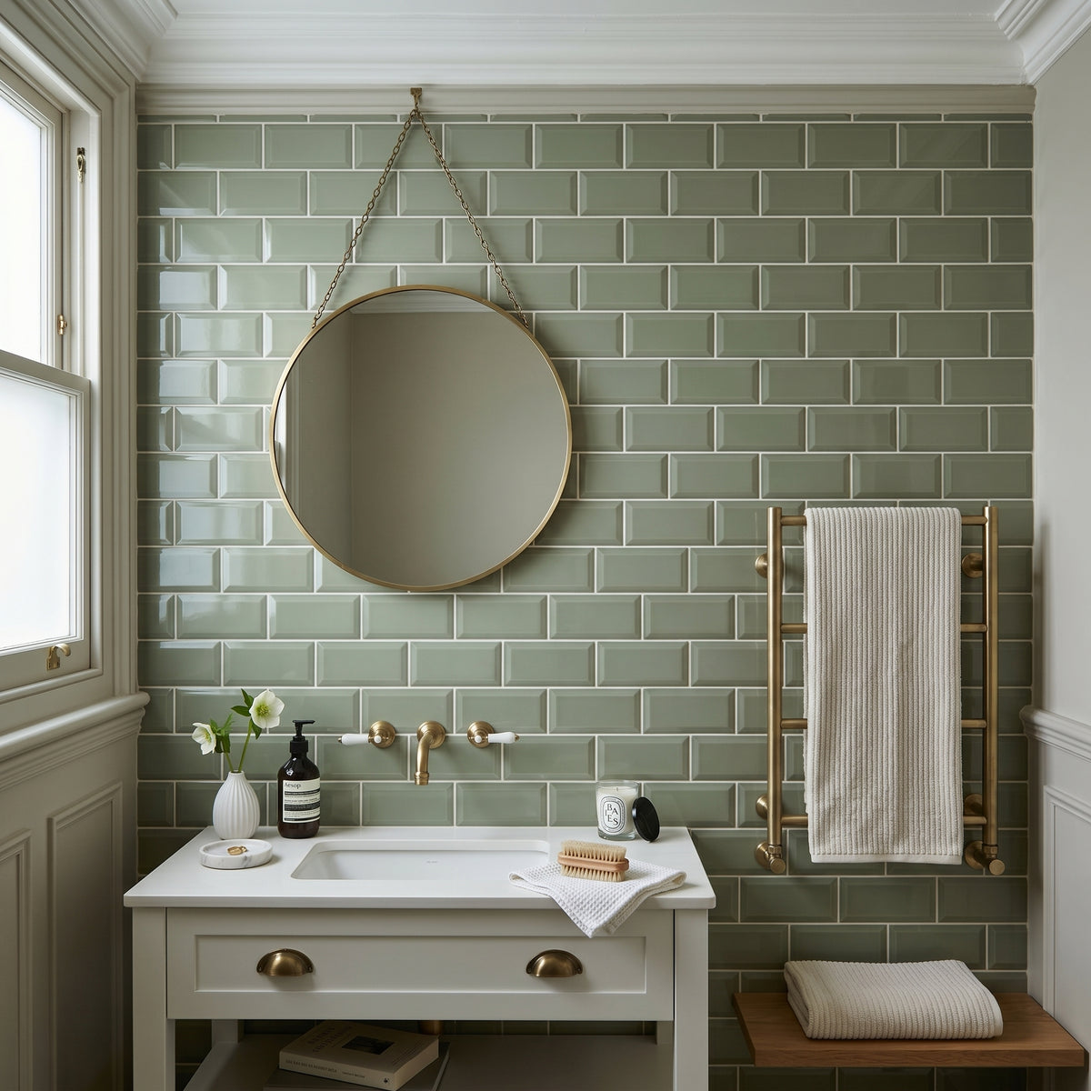 Metro Sage Wall Tile