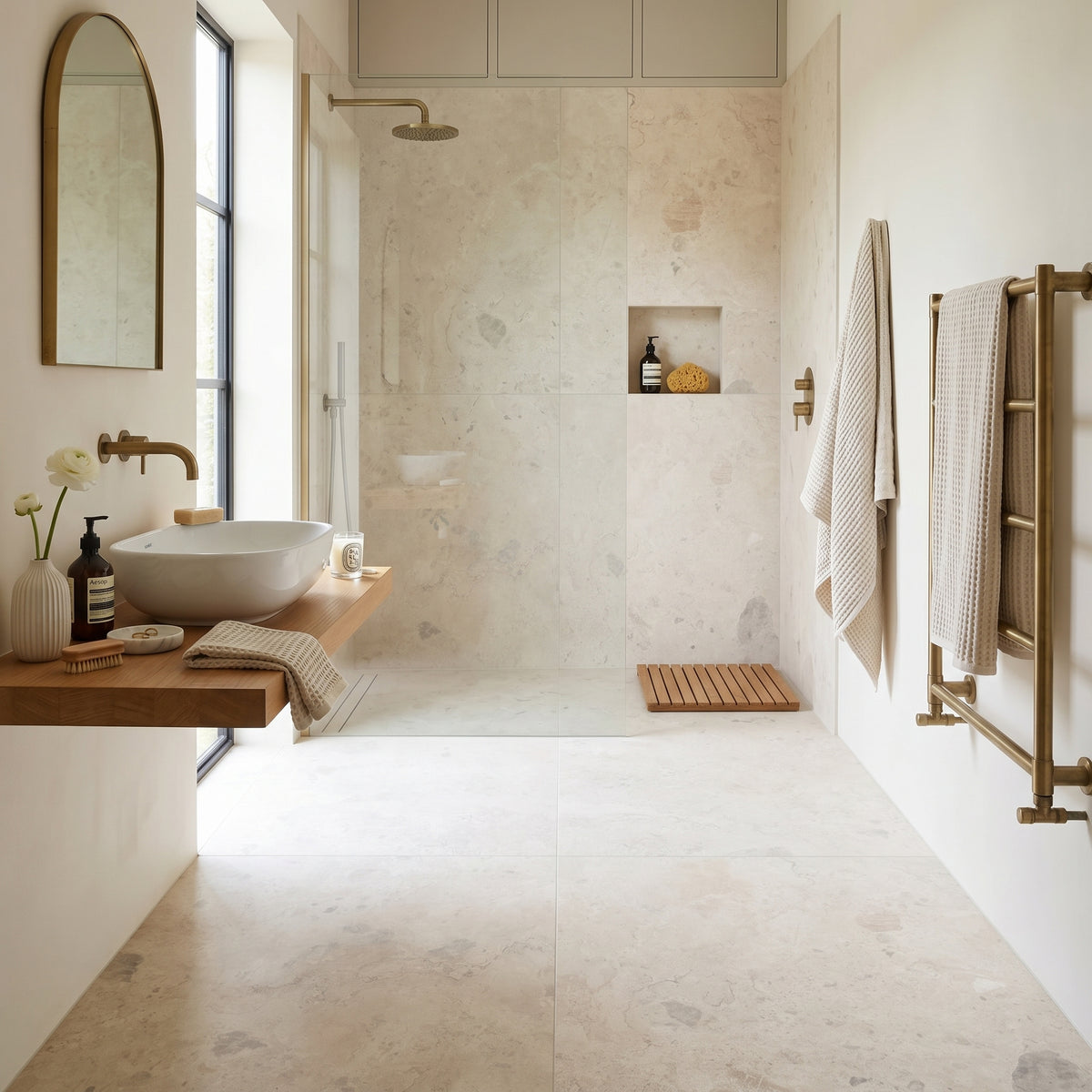 Salerno Ivory Floor Tile