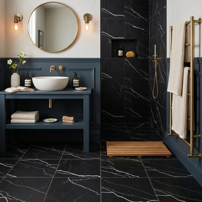 Savoy Black Tile
