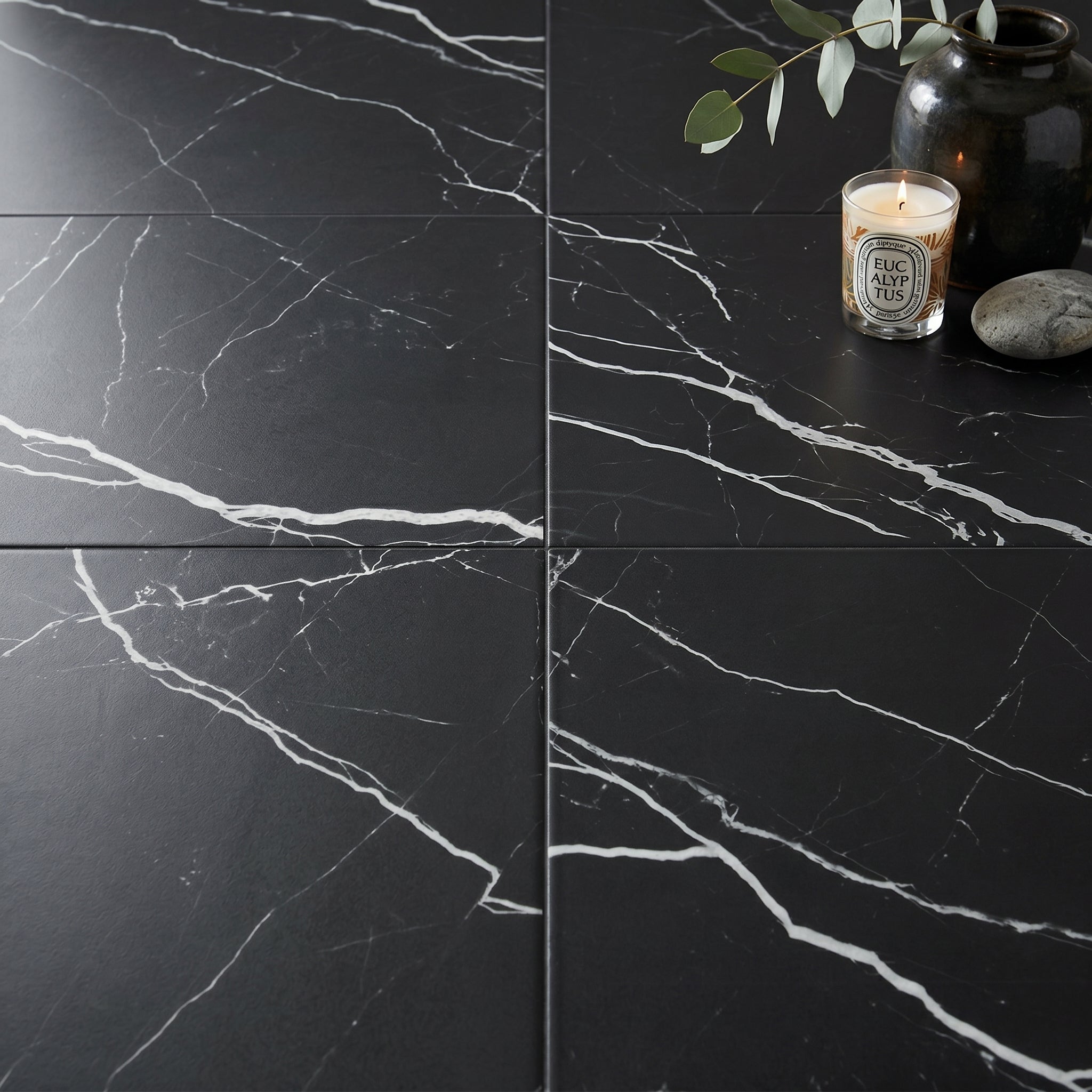 Savoy Black Tile