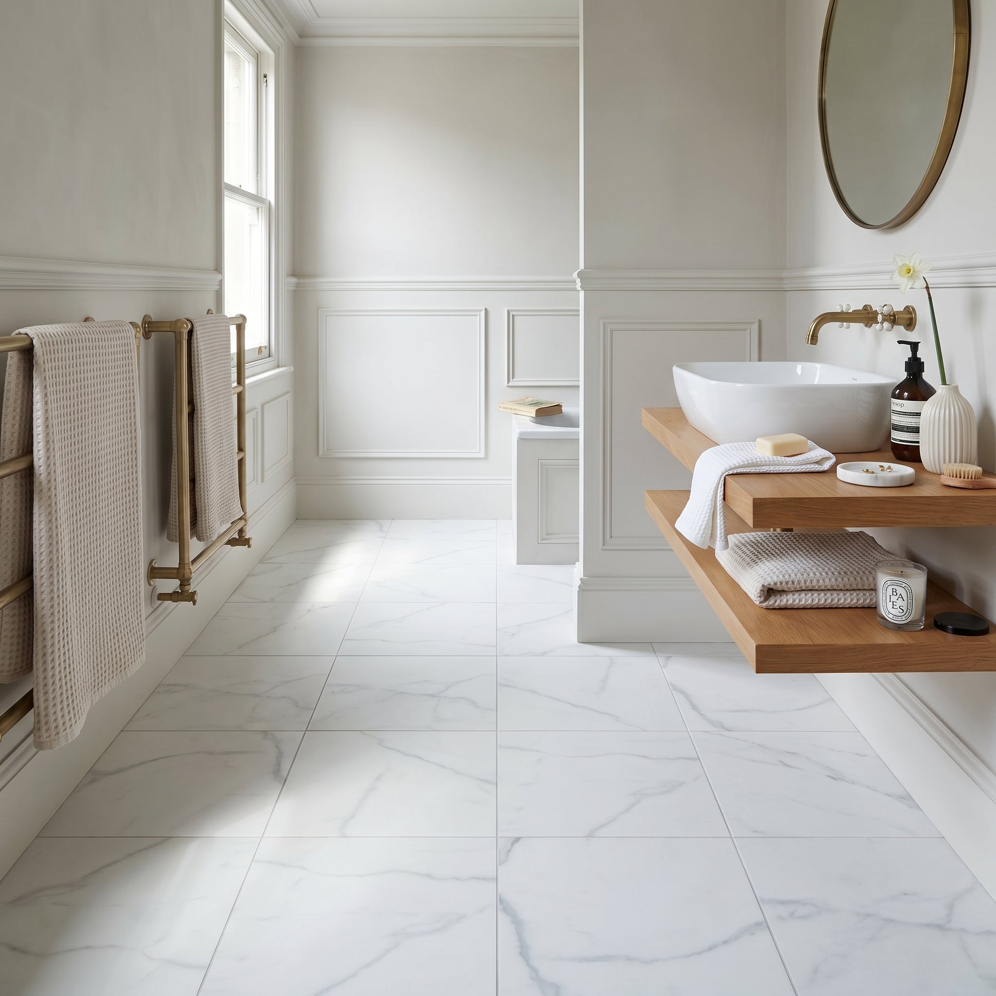 Savoy White Tile