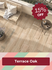 Terrace Oak 2CM Outdoor Tile