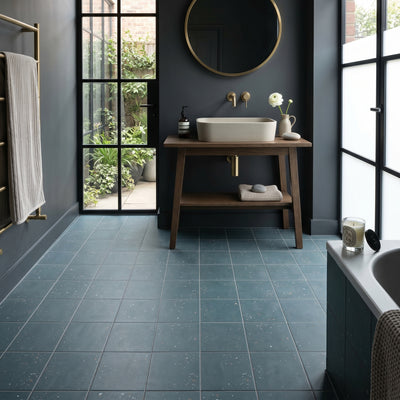 Starburst Ocean Terrazzo Tile