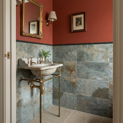 Strata Green Tile