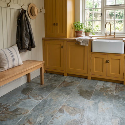 Strata Green Tile
