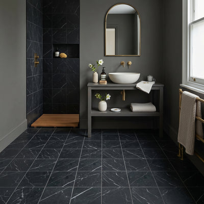 Swoon Black Tile