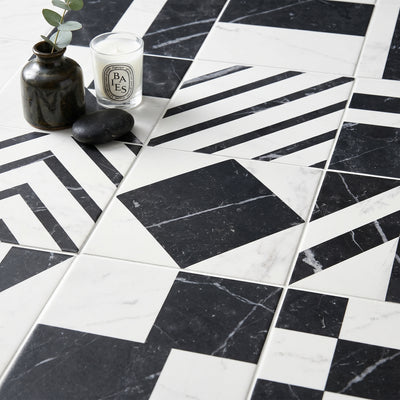 Swoon Mix Decor Patterned Tile