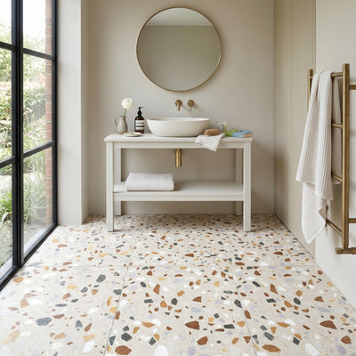 Terrazzo Beige Tile