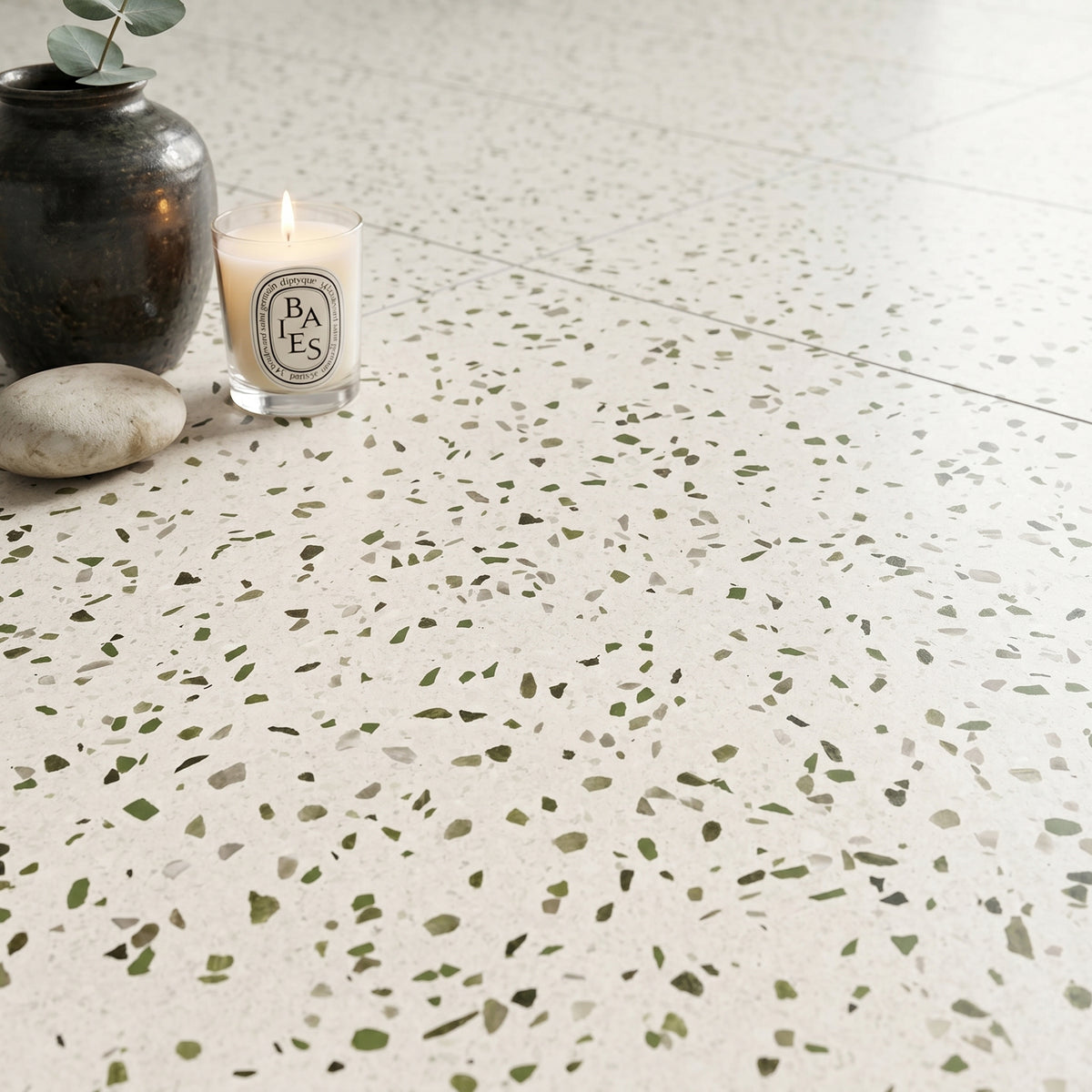 Terrazzo Green Tile