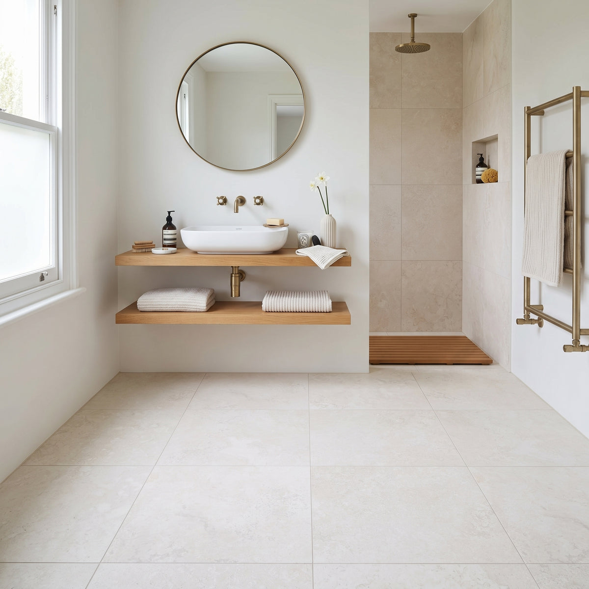 Verona Ivory Floor Tile