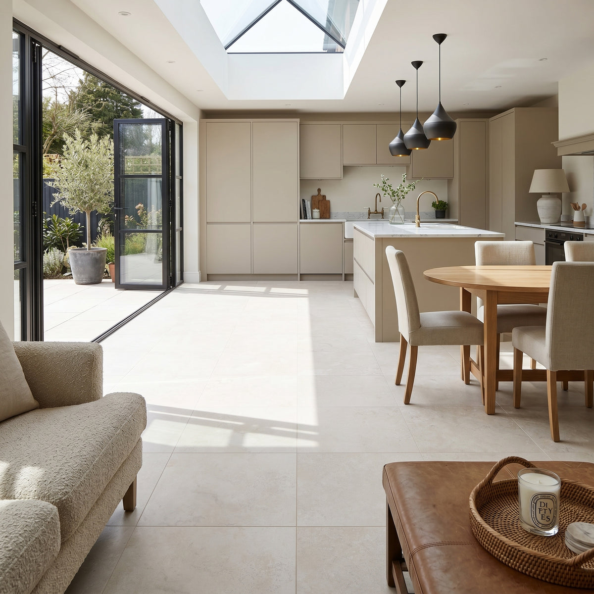 Verona Ivory Floor Tile