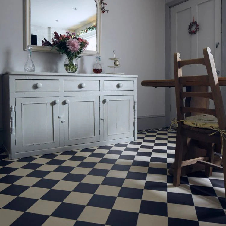 Victorian White Floor Tile