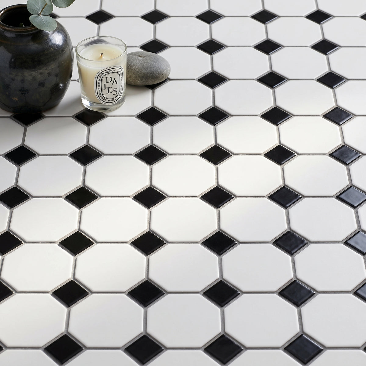 Victorian Octagon Mosaic Tile