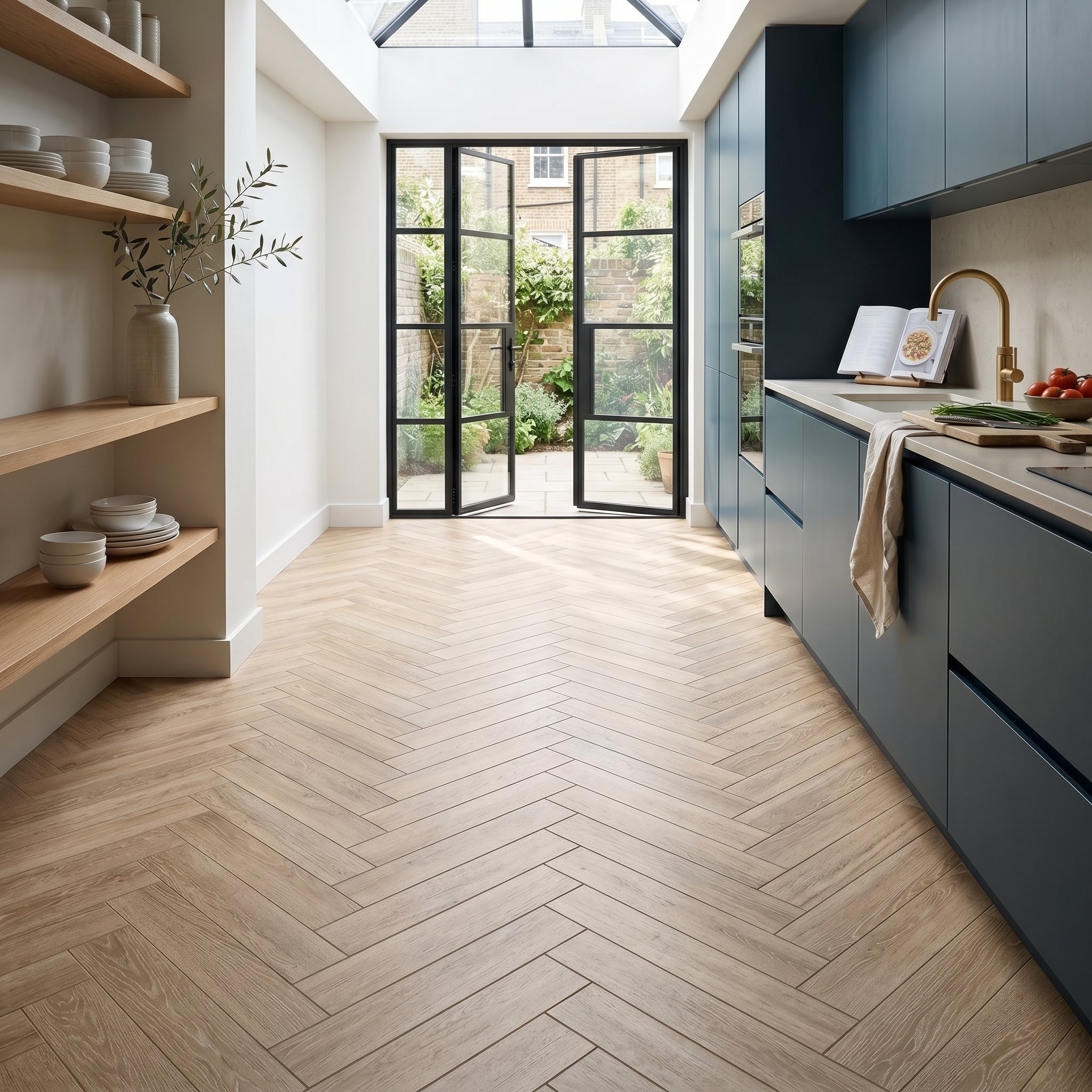 Woodwork Beige Wood Effect Tile