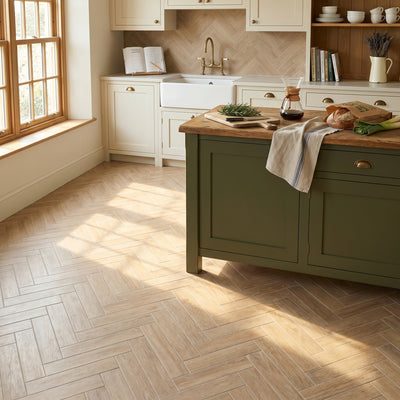 Wren Beech Wood Effect Tile