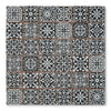 Tapestry Black - Moroccan Ceramic Floor & Wall Tiles for Kitchens & Bathrooms - 33 x 33 cm - Ceramic