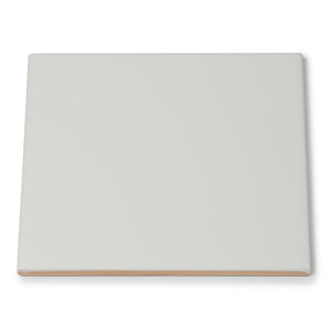 Elements White Square - Modern Bathroom Splashback & Kitchen Wall Tiles 15 x 15 cm - Gloss Ceramic