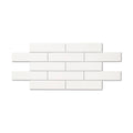 Elements Brick Gloss 5 x 20 cm - Modern Plain Wall Tiles for Bathrooms & Kitchen Splashbacks - Ceramic