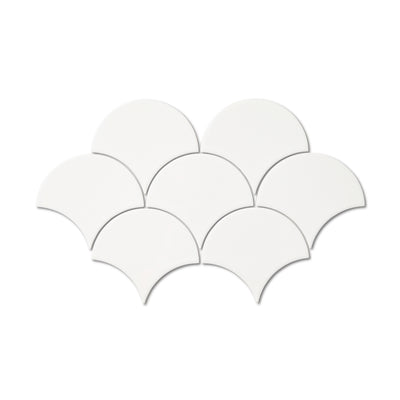 Drops White Wall Tile