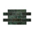 Marais Green - Zellige Subway Tiles for Bathroom Walls & Kitchen Splashbacks - 6.5 x 20 cm, Gloss Ceramic