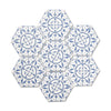 Seville Persian Blue Hexagon Tile