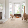 Avalon Pale - Chevron Style, Wood Effect Floor Tiles - 11 x 54 cm for Bathrooms, Kitchens & Hallways, Porcelain