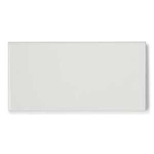 Elements White - Modern Bathroom Splashback & Kitchen Wall Tiles 7.5 x 15 cm - Gloss Ceramic