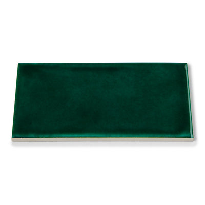Crackle Bottle Green Wall Tile