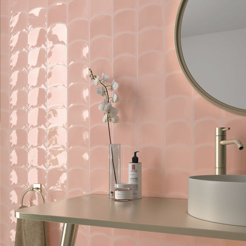 Pink Tile Box Pink Tiles for Walls & Floors - Porcelain Superstore