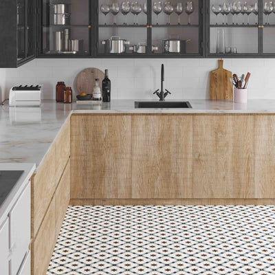 Amara Azul Patterned Tile