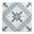 Archive Carta - Blue Geometric Patterned Floor Tiles for Kitchens & Bathrooms - 20 x 20 cm - Porcelain Encaustic Style