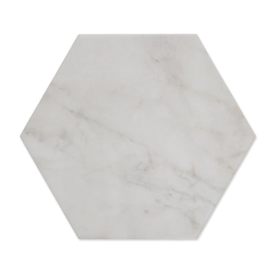 Atrium White Hex Hexagon Tile