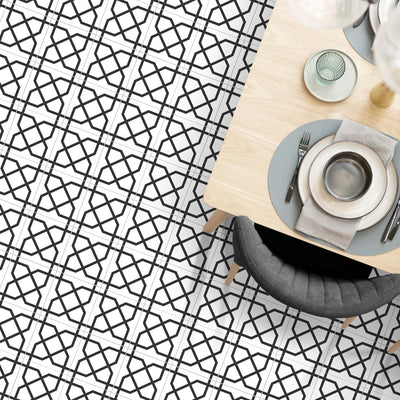 Byron White Decor Floor Tile