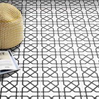 Byron White Decor Floor Tile