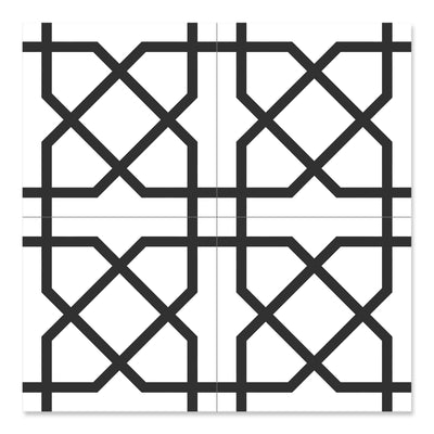 Byron White Decor Floor Tile